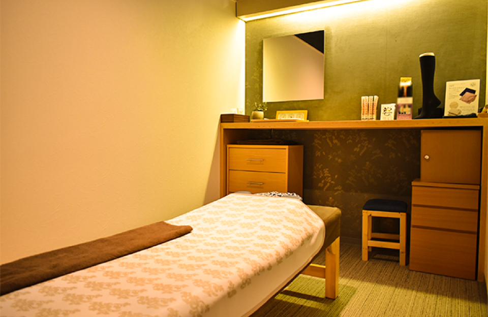 豊中・緑地公園の整体『癒し整体院 くつろぎ』店内写真